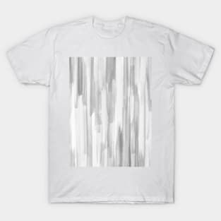 White textured abstract gradient T-Shirt